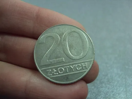монета польша 20 злотых 1990 №9721 З аукціону