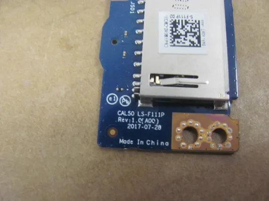 875-20 плата CAL50 LS-F111P NBX00028B00 для  DELL Inspiron 15 5570 5575 Оригінал З аукціону