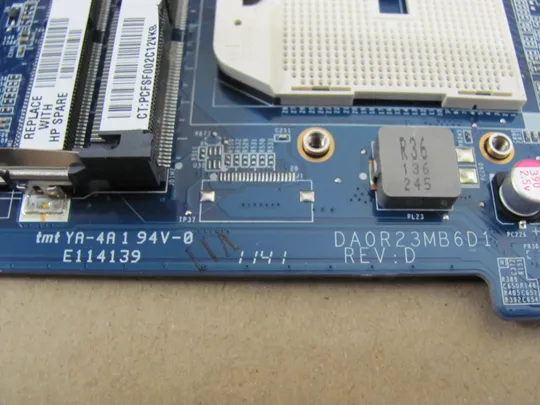 436-7 материнська плата DA0R23MB6D1 640226-001 для   HP Pavilion G7-1000 G4-1000 G6-1000 оригінал Торговий майданчик