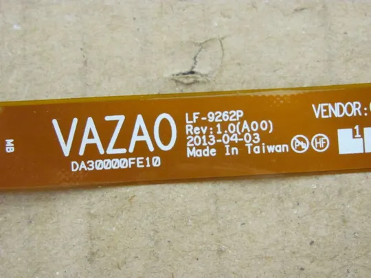 номер0245-36 Оригінальний стрічковий аудіокабель USB шлейф LF-9262P DA30000FE10 для сенсорний DELL XPS 12 9Q33 оригінал З аукціону