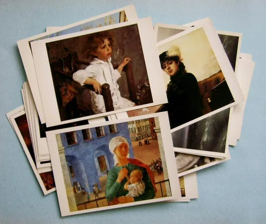 Купити ГОСУДАРСТВЕННАЯ ТРЕТЬЯКОВСКАЯ ГАЛЕРЕЯ = НАБОР ОТКРЫТОК 1982 г. = 31 шт.