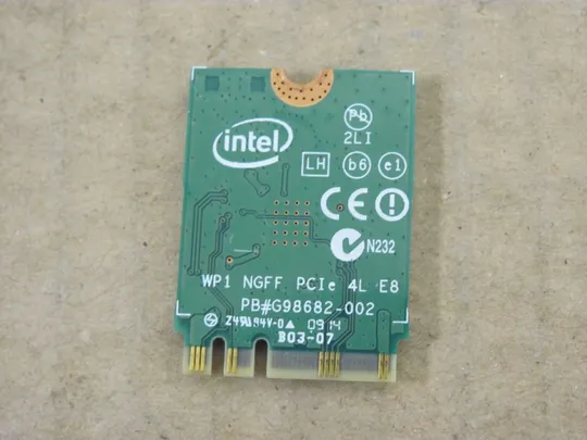 Купити номер0197-28 Wi-Fi адаптер Intel 3160NGW PA5165U-1MPC для TOSHIBA SATELLITE L50 B L50 D оригінал