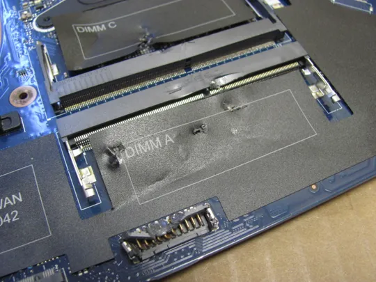 номер0990-7 материнська плата Mainboard Материнка Основна плата Системна плата Плата системи Laptop motherboard мамка ноутбучна плата  i5-8400H SR3Z1 DAP10 LA-F591P для Dell Precision 7530 M7530 оригінал Продаж