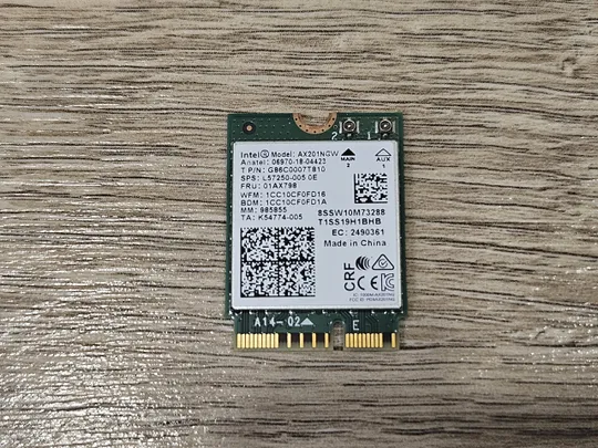 Wi-Fi адаптер Intel Wi-Fi 6 AX201 AX201NGW Ціна