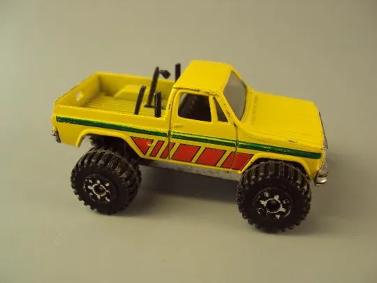 машинка pick up 4x4 желтый размер 7 х 3,5 см №10859 Характеристики