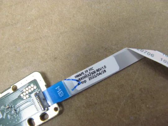 866-17 плата сканер відбитку NBX00032500 PK09000XR00 для  Toshiba Dynabook SATELLITE PRO  оригінал З аукціону