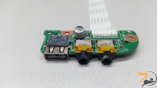 Usb плата, аудіо вихід для ноутбука Abook 560HD, 33twhub0020, б/в Ціна