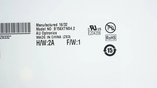 Матриця 15.6 B156XTN04.2 100% NEW (1366*768, 40pin, LED, SLIM (вертикальні вушки), глянцева, роз&#039;єм праворуч знизу) для ноутбука Ціна