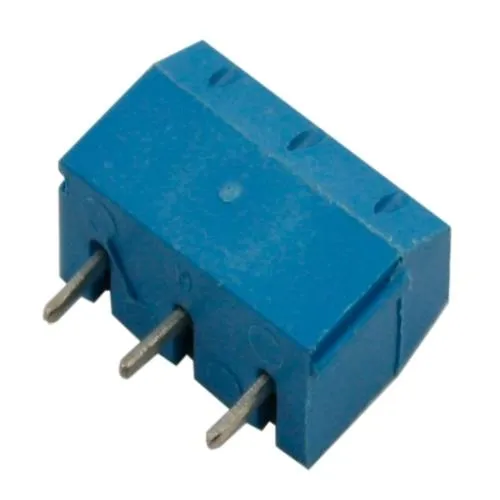 Купити Клеммная колодка на 3 контакта, 10шт, шаг 5мм KF301-3P