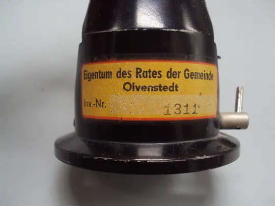 Микроскоп ROW Olvenstedt Германия ГДР высота  18,5 см №15729 Характеристики