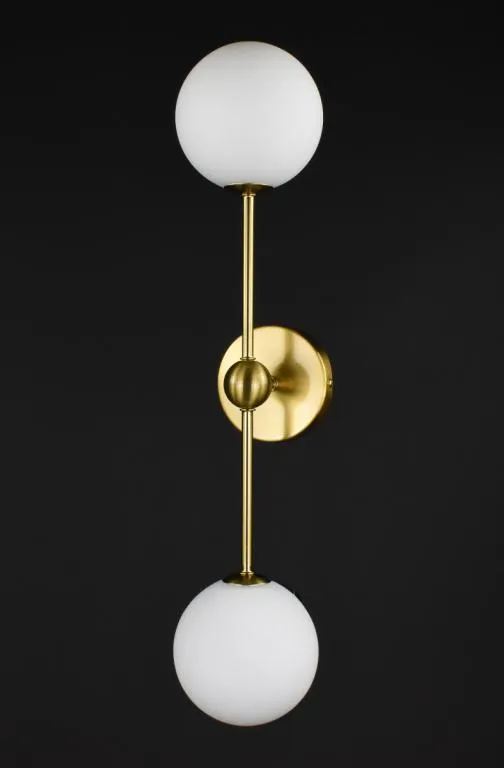 Купити Бра настенное 27594 Латунь 14х12х75 см.