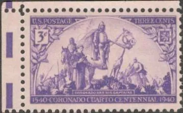 США (USA) 1940 г.  Васкес де Коронадо Франсиско. 1510-1554 Испанский конкистадор юго-запада Америки. Ціна