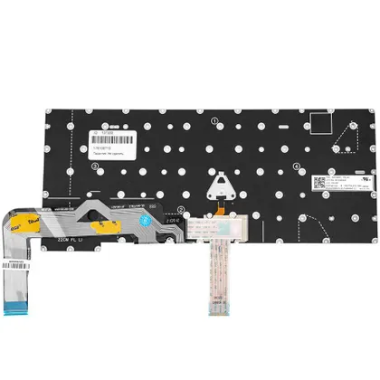 фото, Клавіатура для ноутбука LENOVO (ThinkPad: E14 Gen 5) rus, black, без фрейму
