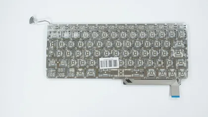 фото, Клавіатура для ноутбука APPLE (MacBook Pro: A1286 (2009-2012)) rus, black, BIG Enter