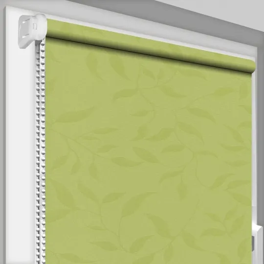 Рулонная штора Rolets Натура 1-2257-300 30x170 см открытого типа Салатовая Ціна