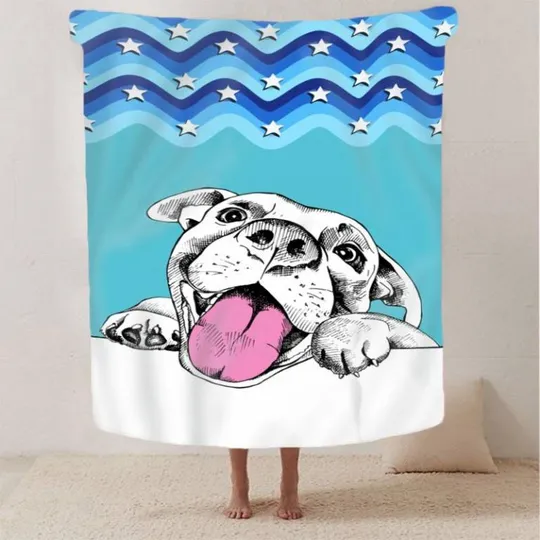 Купити Плед 3D Звездная собачья магия 2771_B 12908 135х160 см