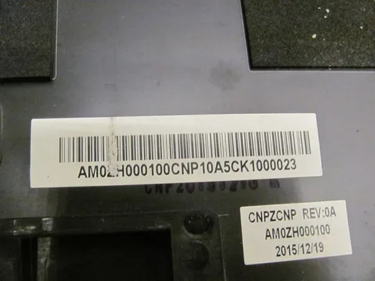 номер0149-3 Кришка, дно, піддон корпуса AM0ZH000100 для LENOVO IdeaPad Y700 Y700-17 Y700-17iSK оригінал З аукціону
