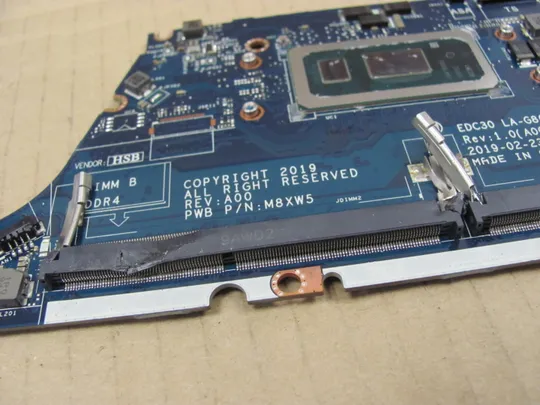 697-51 материнська плата EDC30 LA-G861P SRF9Z i5-8365U  для Dell Latitude 7300 E7300 5300  оригінал в Україні