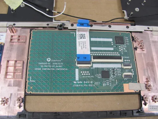 номер0972-3 Кришка панель палмрест тачпад 0VN1PF  для Dell Precision 7550 7560  оригінал Характеристики