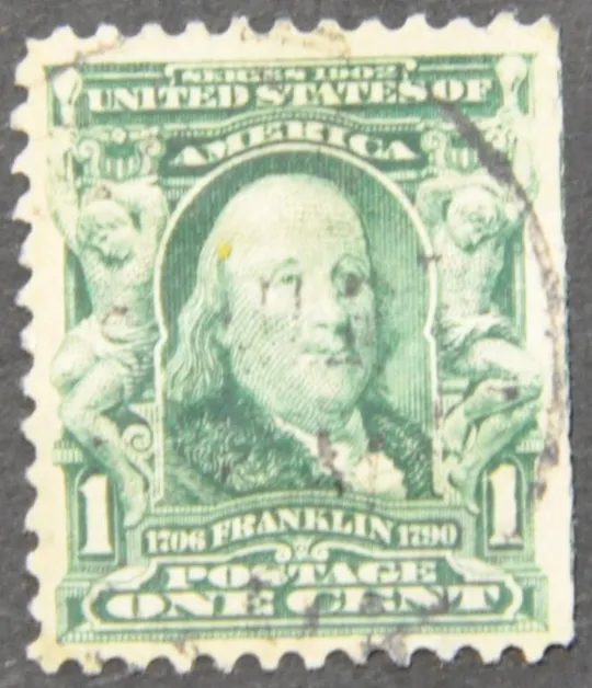 США Франклин 1c. 1902-1903 Sc.300 Ціна