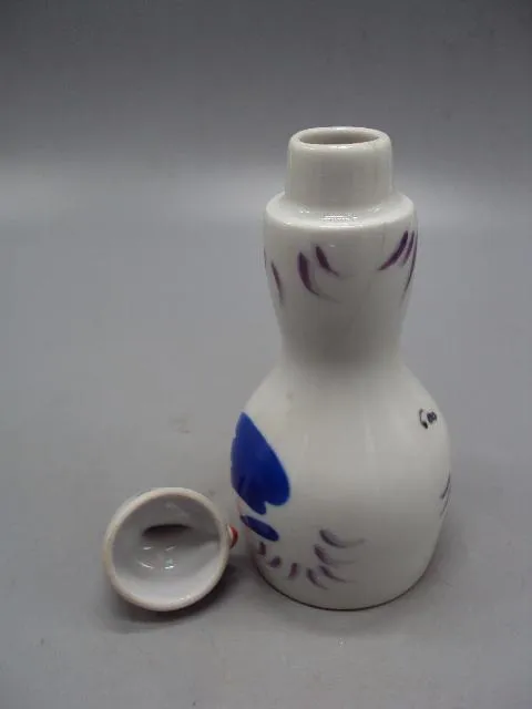 Штоф фарфор ЛФЗ фигура петух ликерница петушок высота 15,5 см №121 Характеристики