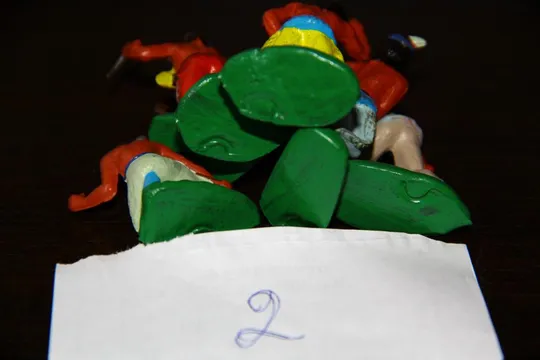 индейцы резиновые  40-45мм НАБОР №2  ### Інтернет-аукціон