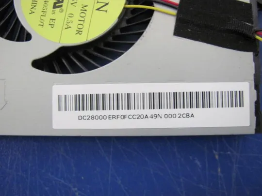 Купити №139-27 Вентилятор DFS561405FL0T Acer Aspire E5-471 E5-521 E5-551 E5-571 E5-772 E5-573 V3-572 ориг