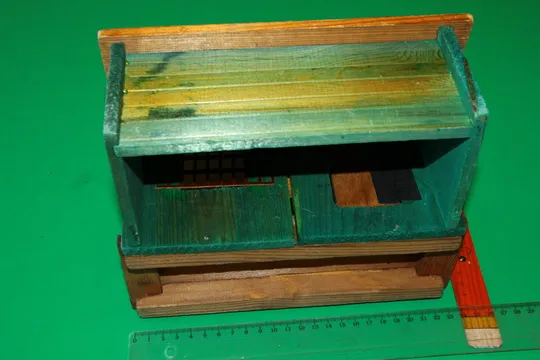 дерев`яний БУДИНОЧОК BANK строение ГДР Де купити