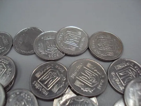монета украина 2 копейки 2008 лот 25 шт №15007А Інтернет-аукціон