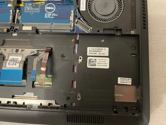 Dell Latitude E5450: корпус #ap13d000c00 #0T56G8 + материнська плата, не робоча, динаміки, охолодження та інше Характеристики