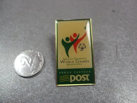 знак 2003 special olympics world games специальные олимпийские летние игры дублин №2826 Ціна