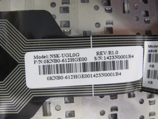 393-4 Кришка панель палмрест клавіатура 13NB04I2P05011 для ASUS X751NA  X751 F751 оригінал На торгах