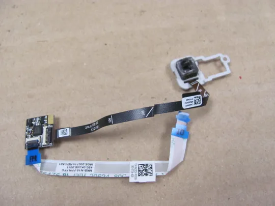 Купити 680-27 плата кнопка вкл з  сканером відбитку 9D4V07  0GC3CV 450.0KU06.0011   для DELL Inspiron 15 5000 5501 5502  оригінал