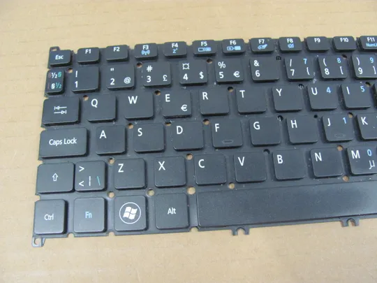 номер0202-35 клавіатура робоча,Клавіатура для ноутбука  Keyboard V128230BK1 90.4BT07.S1K для ACER Aspire S3 S3-951 S3-371 MS2346 оригінал З аукціону