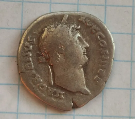 Серебряная монета Италия Древний Рим император Адриан денарий vh274 Ціна