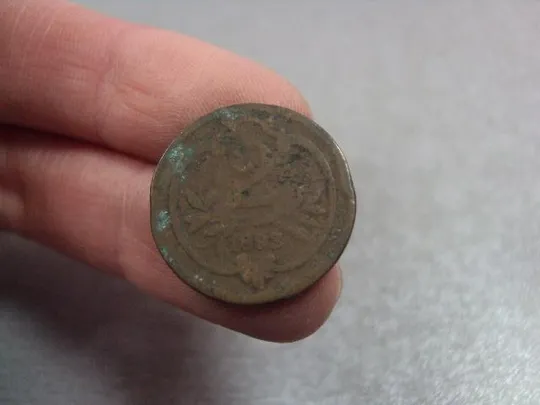 монета австро-венгрия 2 геллера 1893 №9347 З аукціону