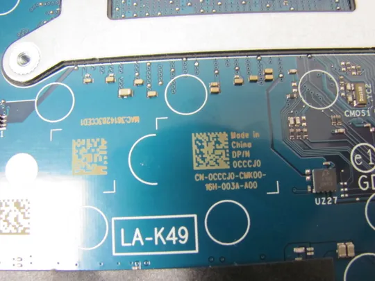 724-5 материнська плата BIOS PASS SRGKX  i5-10310U  0CCCJ0 GDF40 LA-K492P  для  DELL Latitude 14 5420 5421 5430  оригінал Характеристики