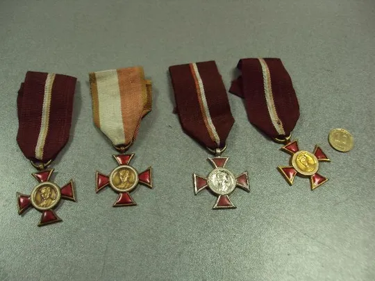 знак награда Крест Красицкого Польша лот 4 шт №10340 Ціна