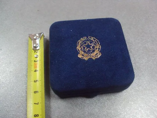 Купити Коробочка и капсула под монету золотую Италия №9581