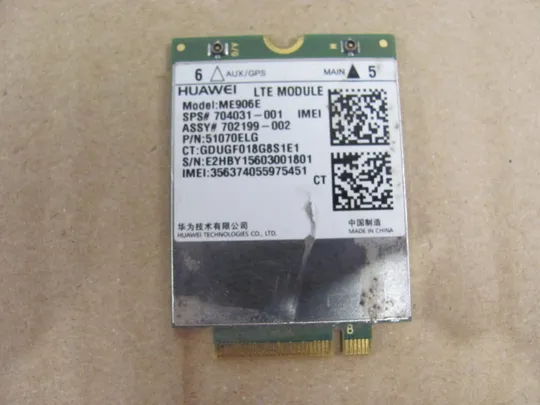 421-14 WI-FI адаптер HUAWEI ME906E  704031-001  для HP ZBook 14 G2 оригінал З аукціону