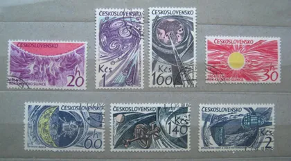 фото, КОСМОС = ЧЕХОСЛОВАКИЯ - ЧЕХОСЛОВАЧЧИНА = 1965 р. = гаш. ==