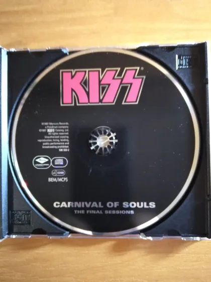 фото, Audio CD, KISS, Carnival of Souls: The Final Sessions, 1995.