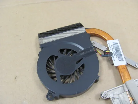 654-14 система охолодження 595833-001  для HP G72 G72-130EG G72-120EG, G72-150EF оригінал Де купити