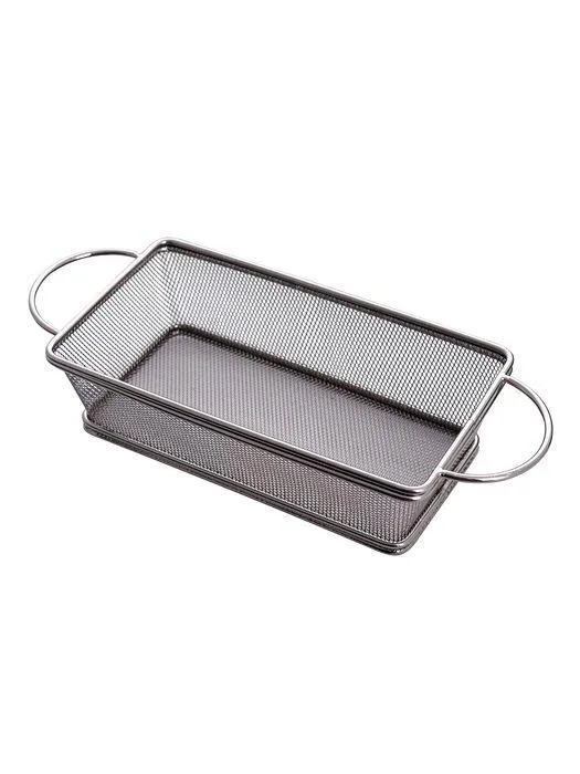 Корзина для подачи снеков Empire EM-6386 20х12х6 см черная Ціна