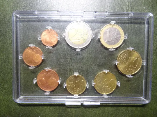 Купити Комплект євромонет Німеччини 2002 D (повний комплект)