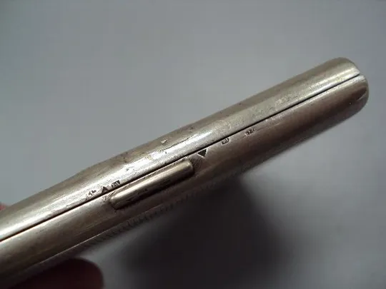 Портсигар серебро 835 проба РА 67 вес 151,15 г размер 8,2х10,1 см №3334 Інтернет-аукціон