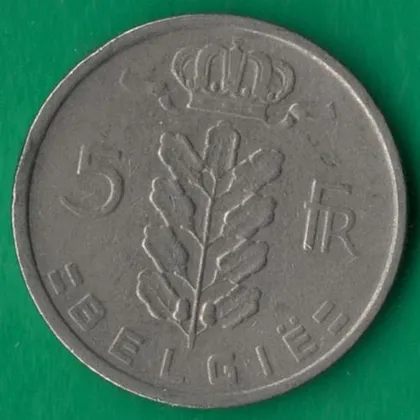 фото, 5 франків 1949 року Belgie [М]