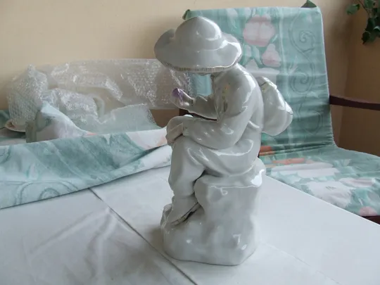 Фарфор Юный геолог раз. 31 х 18 см. 1960 гг. ЗХК ссср Продаж