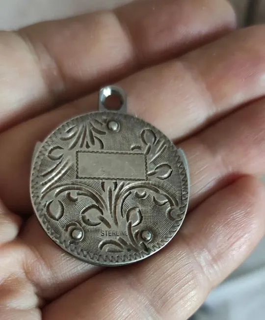 Старинная подвеска-мультитул, серебряный sterling корпус, нож и открывалка kt326 Характеристики