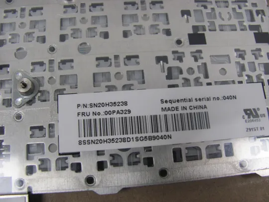 757-12 клавіатура SN20H35238 00PA329  для Lenovo Thinkpad P50 P70 P51 P71 оригінал Інтернет-аукціон